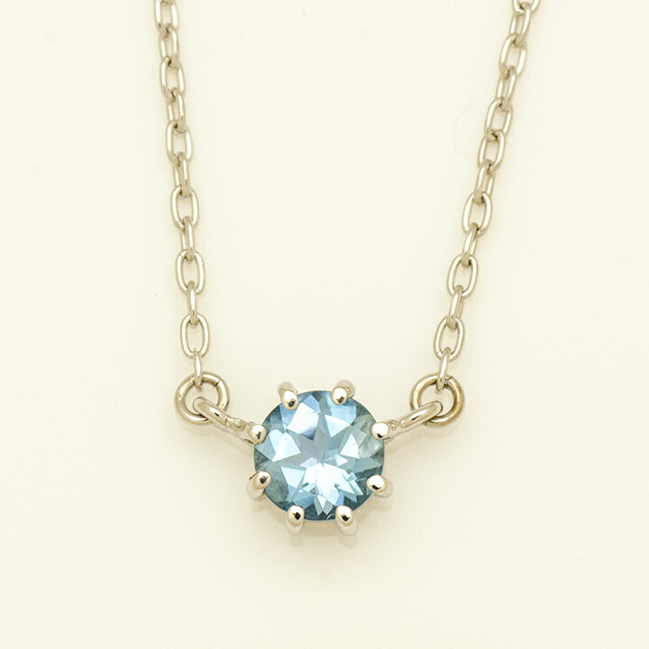 umu -アム- FINE JEWELRY STUIDIOサンタマリアアクアマリン ネックレス 「rubacuori」pn0804_m.jpg