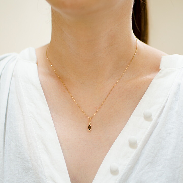 umu -アム- FINE JEWELRY STUIDIOマーキス スモーキークォーツ ペンダントトップpn0810_i2.jpg