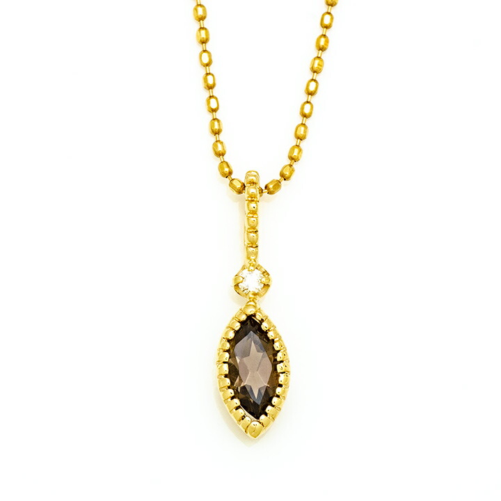 umu -アム- FINE JEWELRY STUIDIOマーキス スモーキークォーツ ペンダントトップpn0810_m.jpg