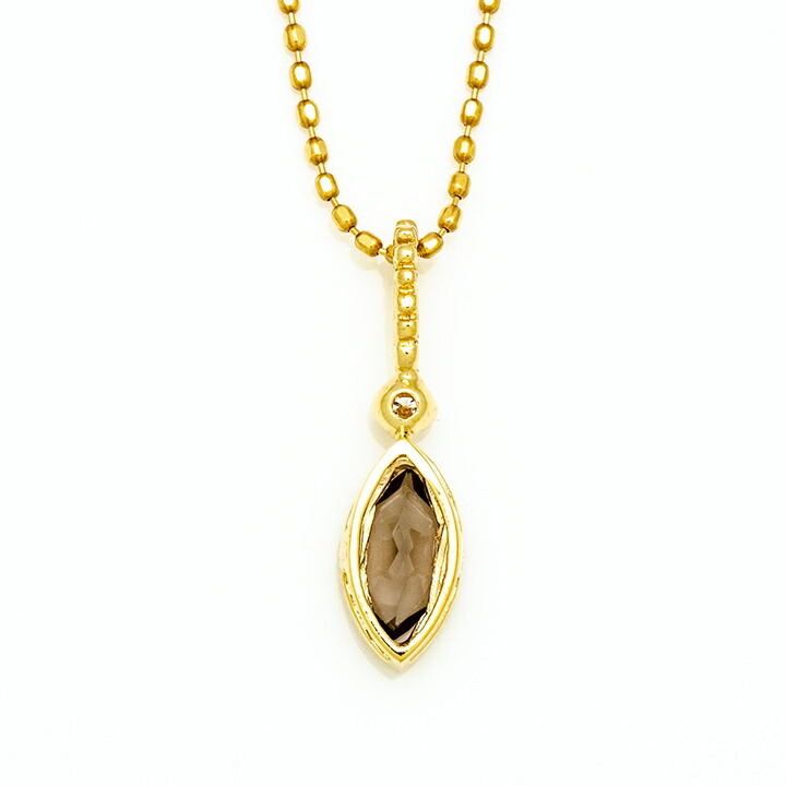 umu -アム- FINE JEWELRY STUIDIOマーキス スモーキークォーツ ペンダントトップpn0810_u.jpg