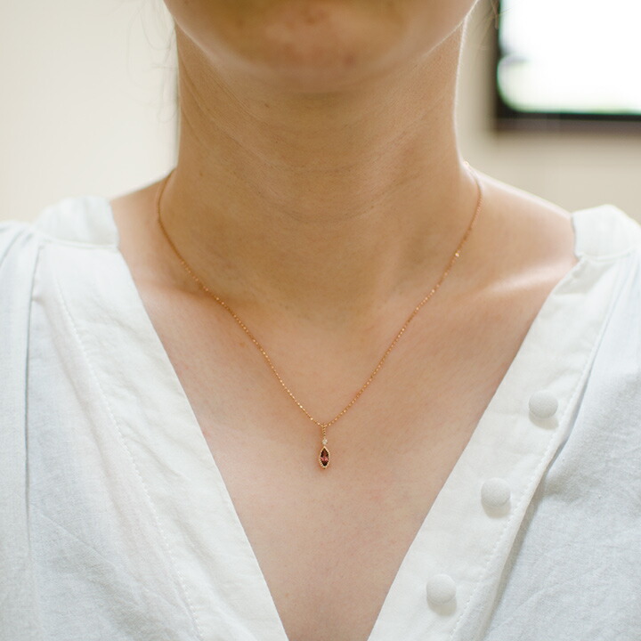 umu -アム- FINE JEWELRY STUIDIOマーキス ピンクトルマリン ペンダントトップpn0811_i2.jpg
