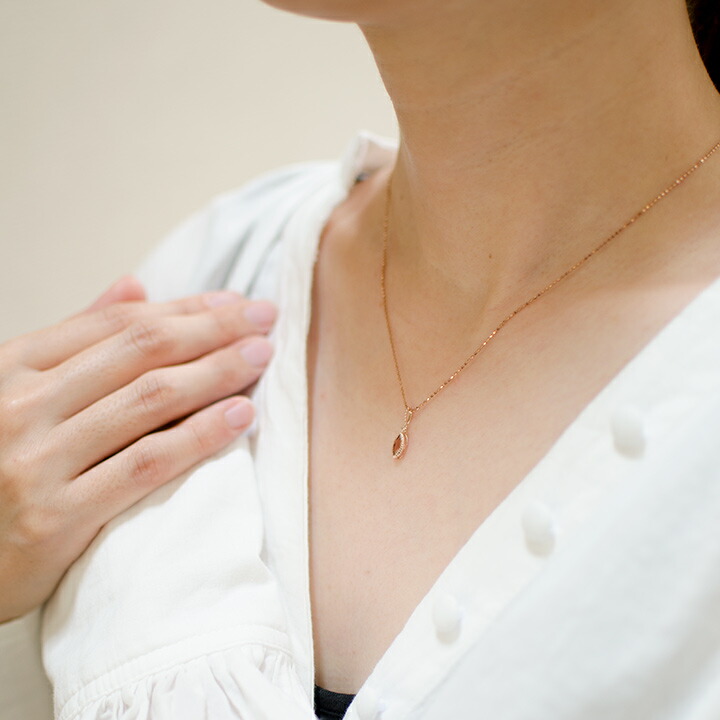 umu -アム- FINE JEWELRY STUIDIOマーキス ピンクトルマリン ペンダントトップpn0811_i3.jpg