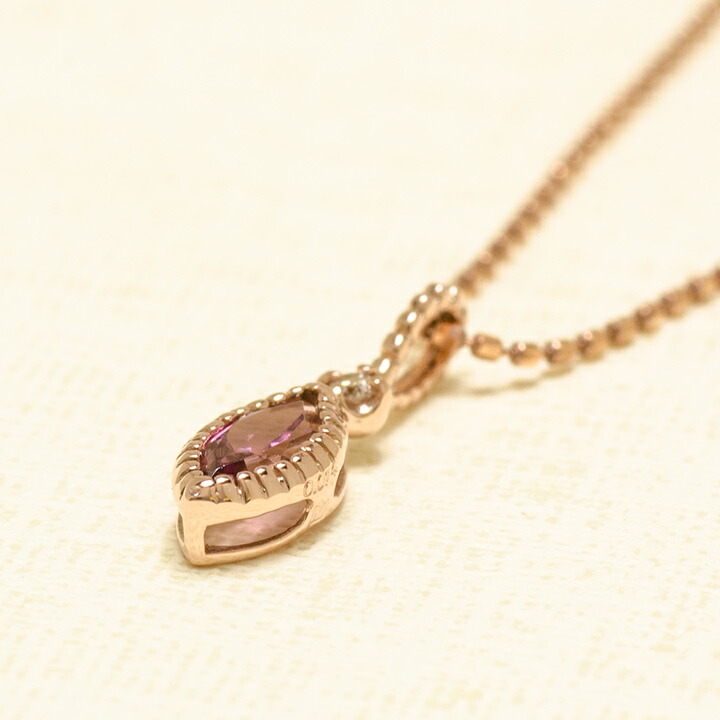 umu -アム- FINE JEWELRY STUIDIOマーキス ピンクトルマリン ペンダントトップpn0811_kanban2.jpg