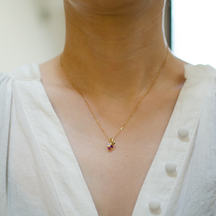 umu -アム- FINE JEWELRY STUIDIOフェミニンカラー ペンダントトップpn0813_i2.jpg