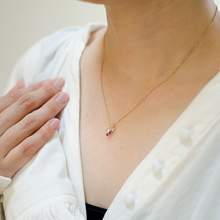 umu -アム- FINE JEWELRY STUIDIOフェミニンカラー ペンダントトップpn0813_i3.jpg