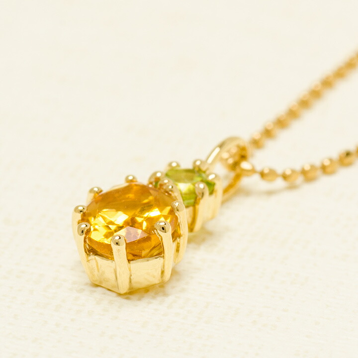 umu -アム- FINE JEWELRY STUIDIOシトリン ペリドット ペンダントトップpn0820_kanban2.jpg
