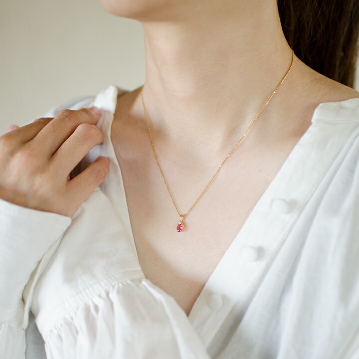 umu -アム- FINE JEWELRY STUIDIOピンクトルマリン ダイヤ ペンダントトップ 「calzare」pn0823_i3.jpg