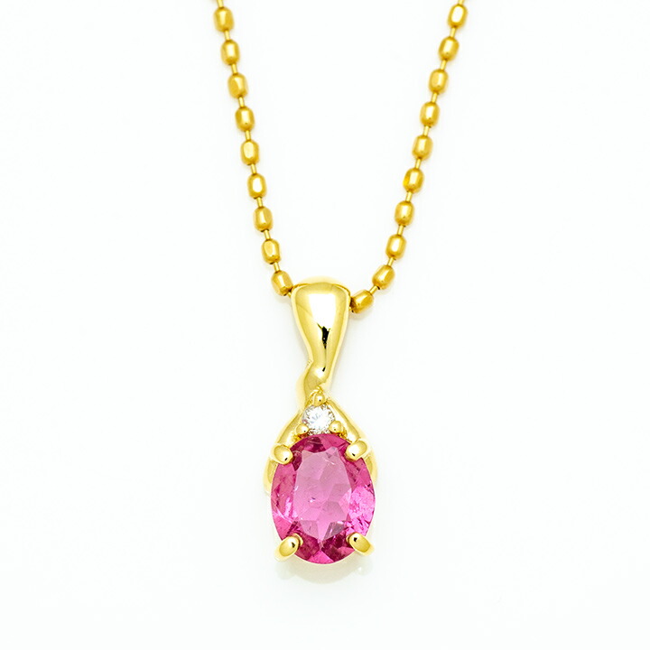 umu -アム- FINE JEWELRY STUIDIOピンクトルマリン ダイヤ ペンダントトップ 「calzare」pn0823_m.jpg