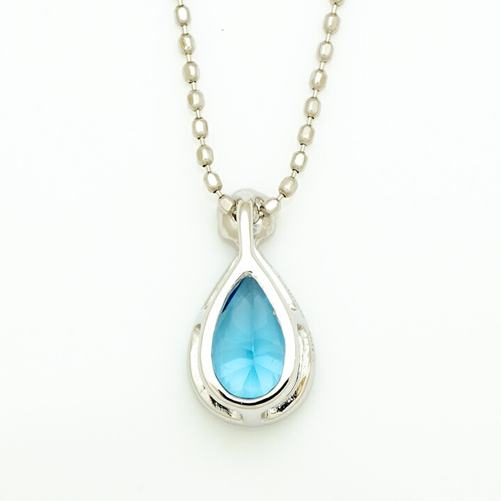 umu -アム- FINE JEWELRY STUIDIOブルートパーズ ダイヤ ペンダントトップ 「goccia」pn0825_u.jpg