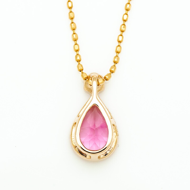 umu -アム- FINE JEWELRY STUIDIOピンクトルマリン ダイヤモンド ペンダントトップ 「goccia」pn0826_u.jpg