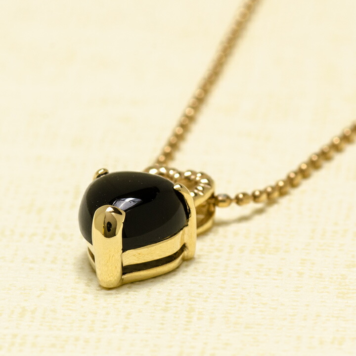 umu -アム- FINE JEWELRY STUIDIOオニキス ハート ペンダントトップ 「tipetto」pn0832_kanban2.jpg