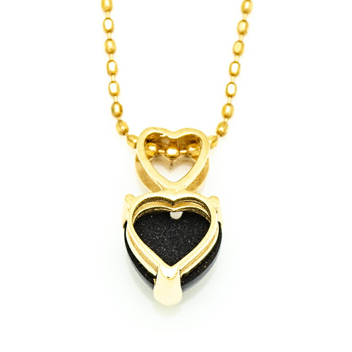 umu -アム- FINE JEWELRY STUIDIOオニキス ハート ペンダントトップ 「tipetto」pn0832_u.jpg