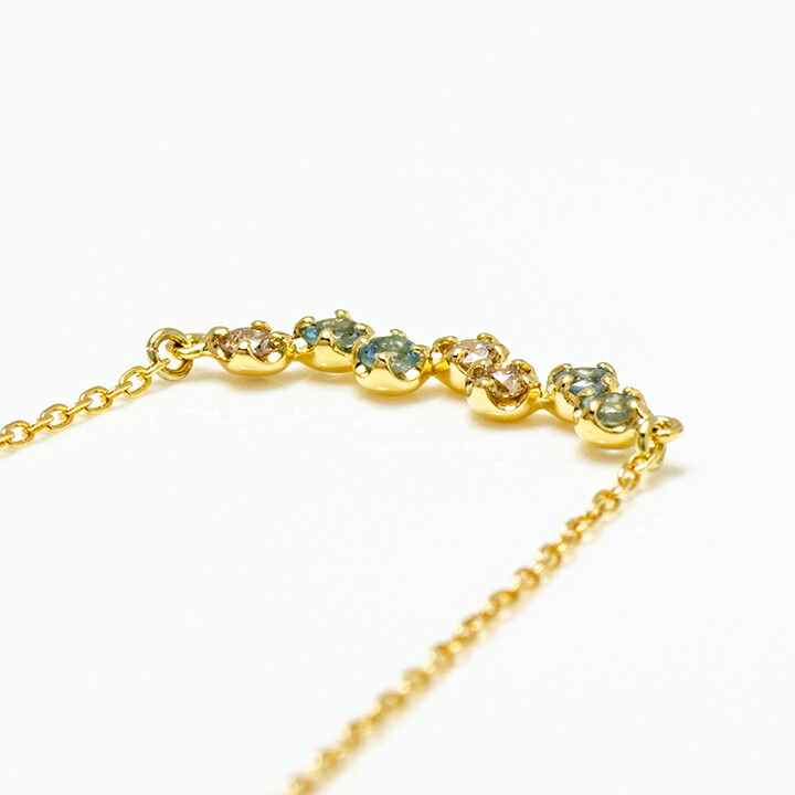 umu -アム- FINE JEWELRY STUIDIOサンタマリアアクアマリン ダイヤ ネックレス 「stellato」pn0837_s.jpg