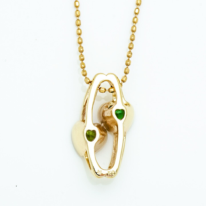 umu -アム- FINE JEWELRY STUIDIOグリーンガーネット ペリドット ペンダントトップ 「amato」pn0840_u.jpg