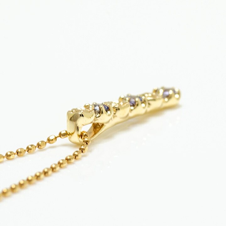 umu -アム- FINE JEWELRY STUIDIOタンザナイト バラモチーフ ペンダントトップ 「rosa」pn0846_s.jpg