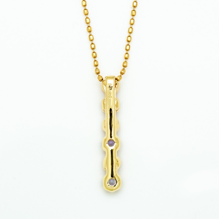 umu -アム- FINE JEWELRY STUIDIOタンザナイト バラモチーフ ペンダントトップ 「rosa」pn0846_u.jpg