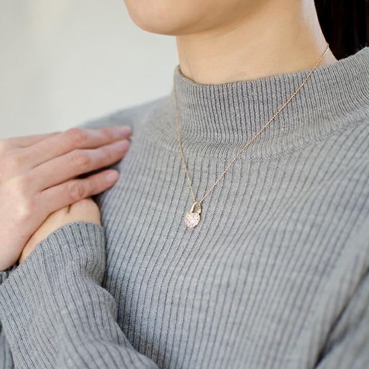 umu -アム- FINE JEWELRY STUIDIOブルームーンストーン ハート パヴェ ペンダントトップpn0849_i3.jpg