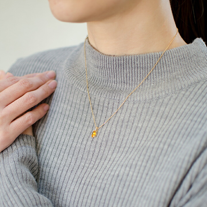 umu -アム- FINE JEWELRY STUIDIOシトリン ペンダントトップ 「naturale」pn0854_i3.jpg