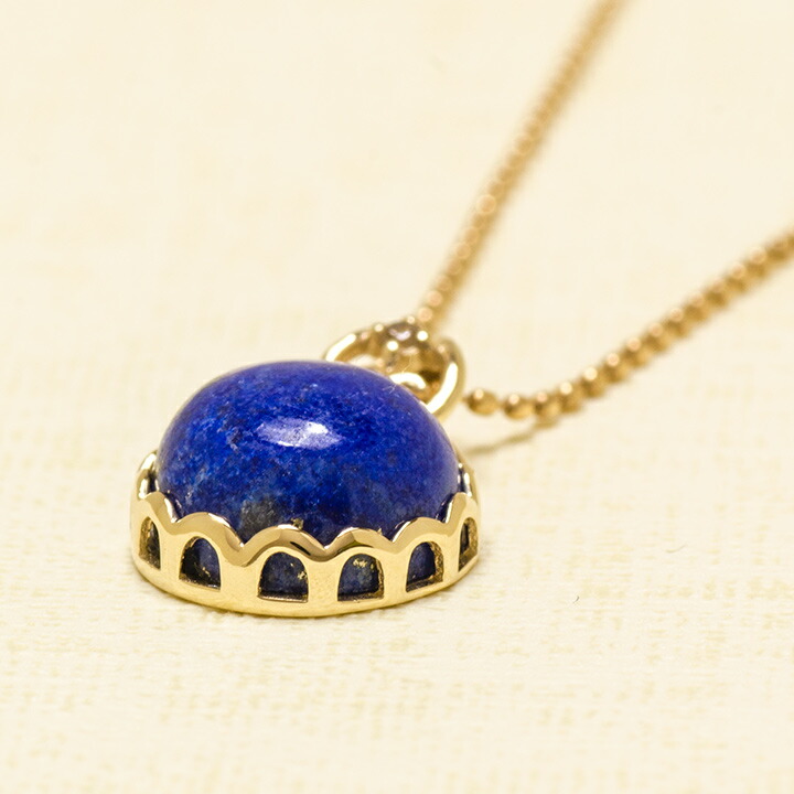 umu -アム- FINE JEWELRY STUIDIOラピスラズリ ダイヤモンド ペンダントトップ 「doma」pn0855_kanban2.jpg