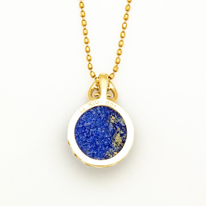 umu -アム- FINE JEWELRY STUIDIOラピスラズリ ダイヤモンド ペンダントトップ 「doma」pn0855_u.jpg