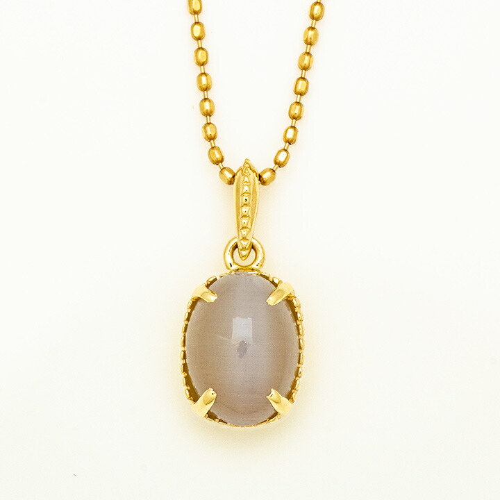 umu -アム- FINE JEWELRY STUIDIOシリマナイトキャッツアイ ペンダントトップ 「bagliore」pn0856_m.jpg