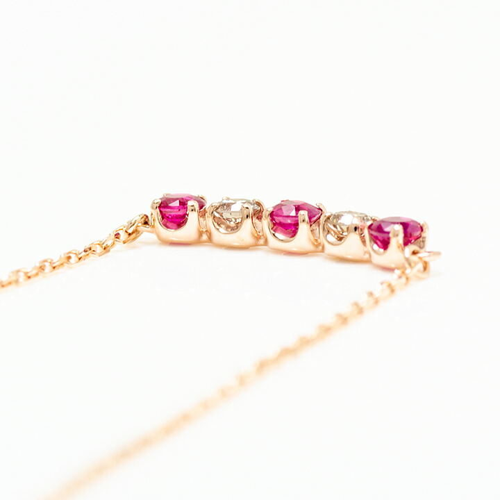 umu -アム- FINE JEWELRY STUIDIOルビー ダイヤモンド ネックレスpn0857_s.jpg