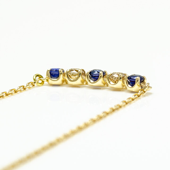 umu -アム- FINE JEWELRY STUIDIOブルーサファイア ダイヤモンド ネックレスpn0858_s.jpg