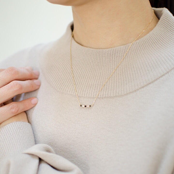 umu -アム- FINE JEWELRY STUIDIOブラックダイヤモンド ダイヤモンド ネックレスpn0859_i3.jpg