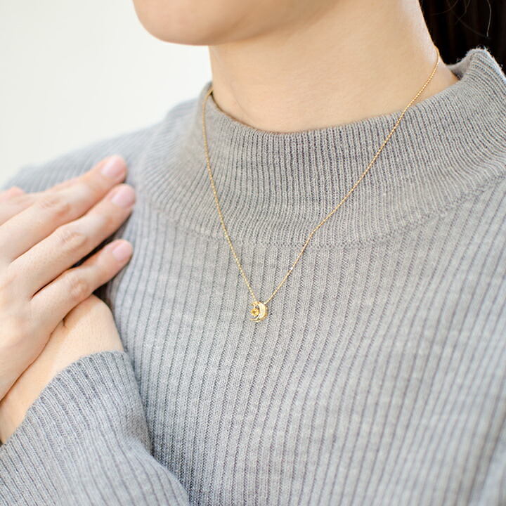 umu -アム- FINE JEWELRY STUIDIOシトリン ダイヤモンド ペンダントトップpn0861_i3.jpg