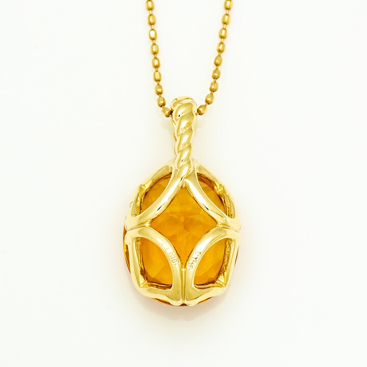 umu -アム- FINE JEWELRY STUIDIOシトリン ダイヤモンド ペンダントトップpn0867_u.jpg