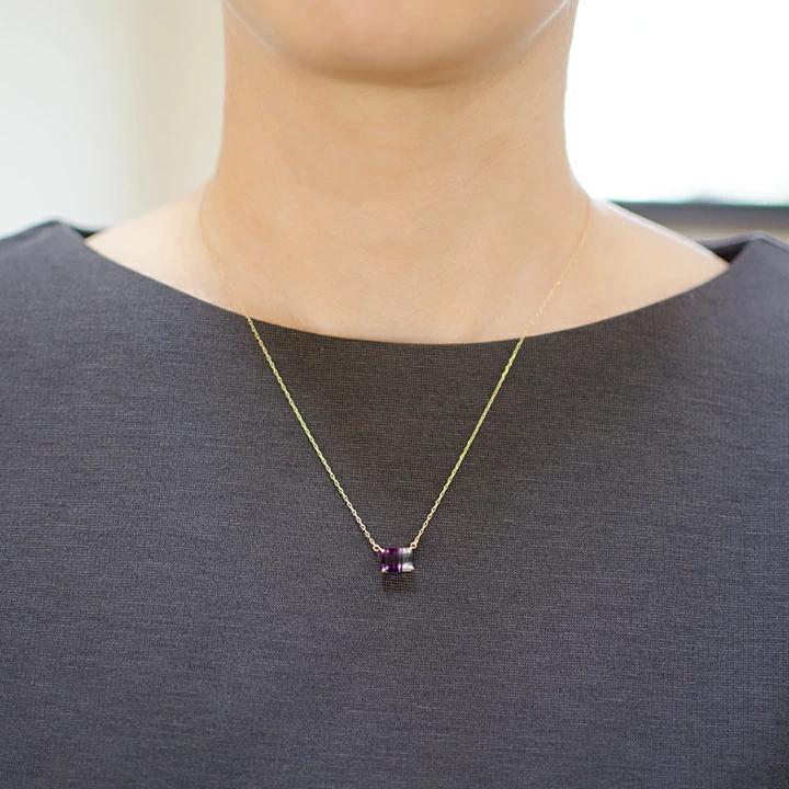 umu -アム- FINE JEWELRY STUIDIOフローライト ネックレス 「formella」pn0871_i2.jpg