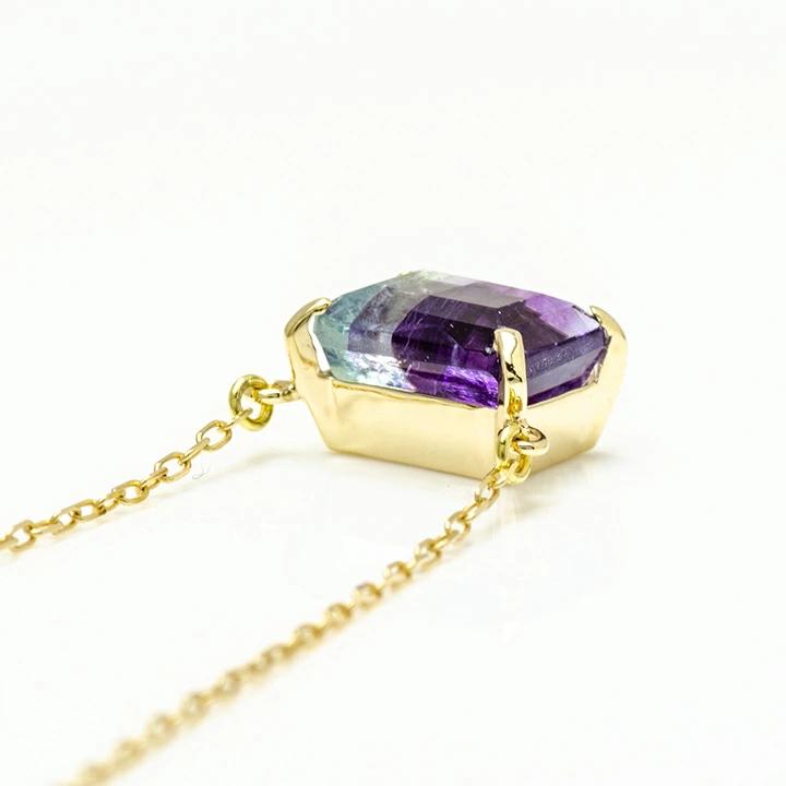 umu -アム- FINE JEWELRY STUIDIOフローライト ネックレス 「formella」pn0871_s.jpg
