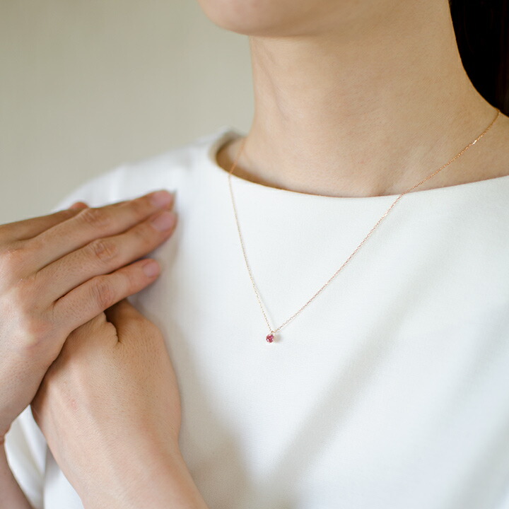 umu -アム- FINE JEWELRY STUIDIOピンクトルマリン ペンダント 「insieme」pn0874_i3.jpg