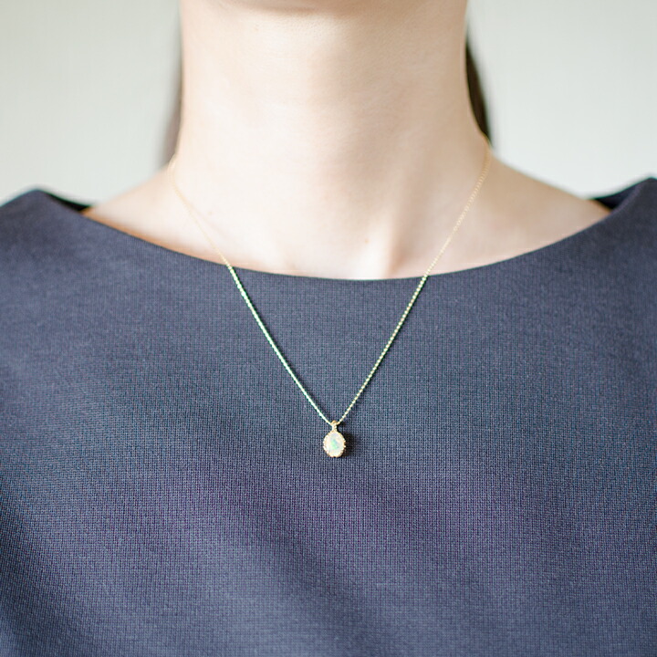 umu -アム- FINE JEWELRY STUIDIOライトオパール ペンダントトップ 「fresco」pn0876_i2.jpg