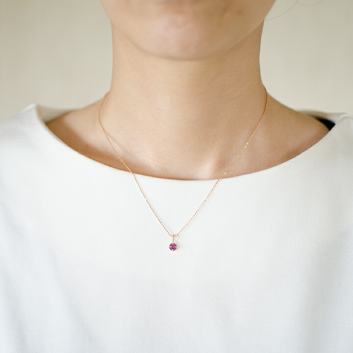 umu -アム- FINE JEWELRY STUIDIOロードライトガーネット ペンダントトップ 「amaretto」pn0877_i2.jpg