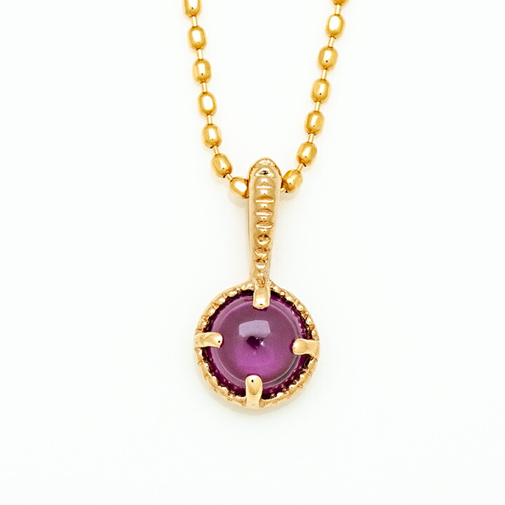 umu -アム- FINE JEWELRY STUIDIOロードライトガーネット ペンダントトップ 「amaretto」pn0877_m.jpg