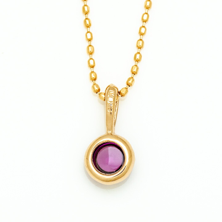 umu -アム- FINE JEWELRY STUIDIOロードライトガーネット ペンダントトップ 「amaretto」pn0877_u.jpg