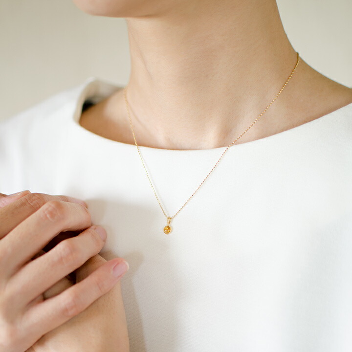 umu -アム- FINE JEWELRY STUIDIOカボション シトリン ペンダントトップ 「amaretto」pn0879_i3.jpg