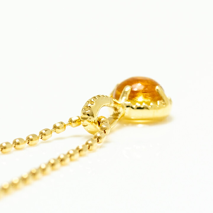 umu -アム- FINE JEWELRY STUIDIOカボション シトリン ペンダントトップ 「amaretto」pn0879_s.jpg
