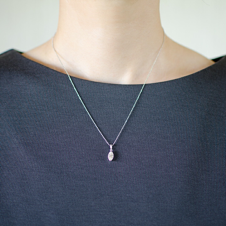 umu -アム- FINE JEWELRY STUIDIOマーキス ダイヤモンド ペンダントトップ 「beato」pn0880_i2.jpg
