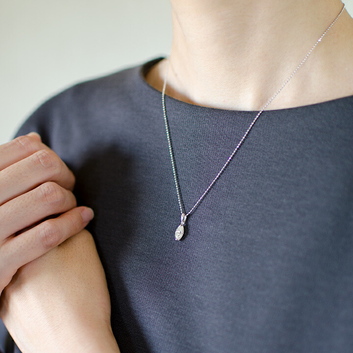 umu -アム- FINE JEWELRY STUIDIOマーキス ダイヤモンド ペンダントトップ 「beato」pn0880_i3.jpg