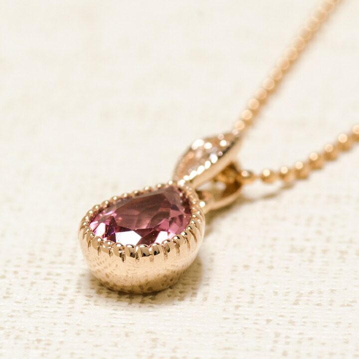 umu -アム- FINE JEWELRY STUIDIOピンクトルマリン ダイヤモンド ペンダントトップ 「pianto」pn0882_kanban2.jpg