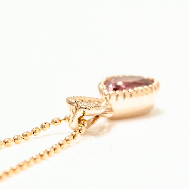 umu -アム- FINE JEWELRY STUIDIOピンクトルマリン ダイヤモンド ペンダントトップ 「pianto」pn0882_s.jpg