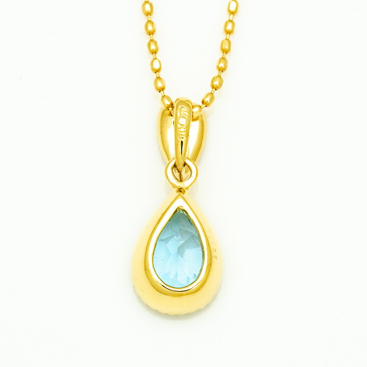 umu -アム- FINE JEWELRY STUIDIOブルートパーズ ダイヤモンド ペンダントトップ 「pianto」pn0884_u.jpg