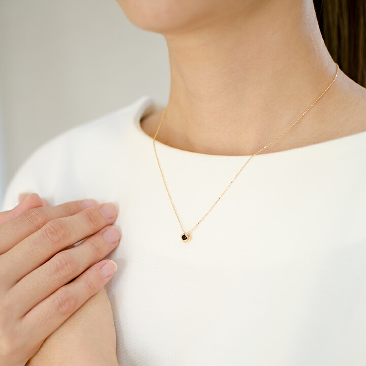 umu -アム- FINE JEWELRY STUIDIOオニキス ペンダントトップ 「romantica」pn0887_i3.jpg