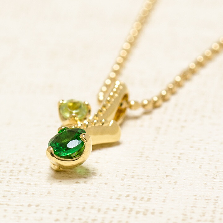 umu -アム- FINE JEWELRY STUIDIOグリーンガーネット ペリドット ペンダントトップpn0893_kanban2.jpg