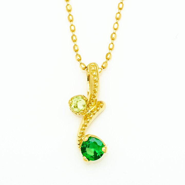 umu -アム- FINE JEWELRY STUIDIOグリーンガーネット ペリドット ペンダントトップpn0893_m.jpg