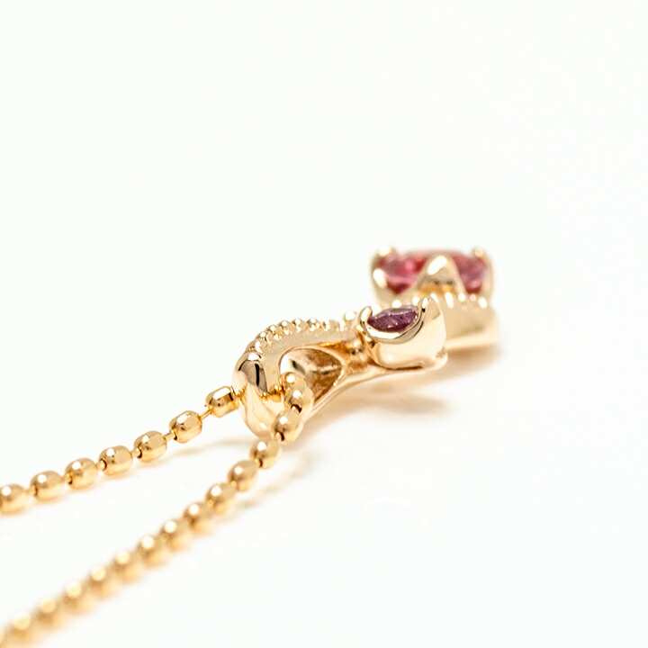 umu -アム- FINE JEWELRY STUIDIOピンクトルマリン ロードライトガーネット ペンダントトップpn0894_s.jpg