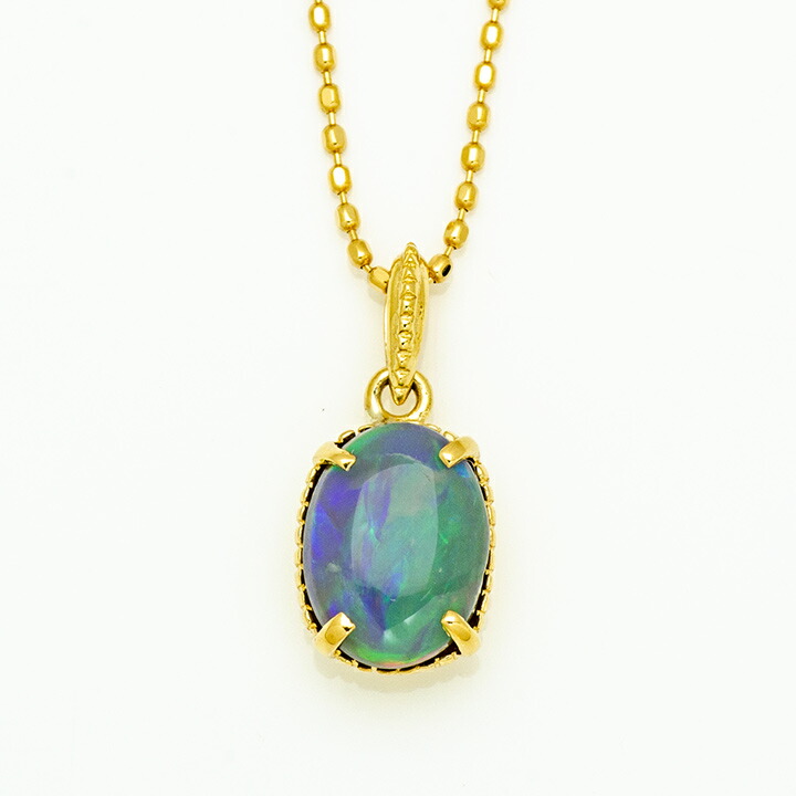 umu -アム- FINE JEWELRY STUIDIOブラックオパール ペンダントトップ 「bagliore」pn0896_m.jpg
