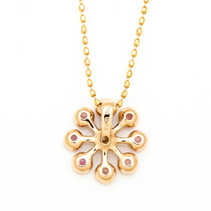 umu -アム- FINE JEWELRY STUIDIOピンクサファイア ダイヤモンド ペンダントトップ 「luce」pn0904_u.jpg